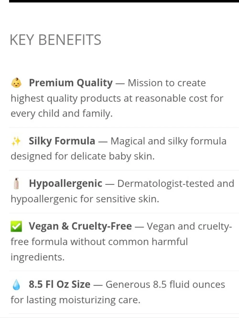 Hello Bello Sugar Plum Lullaby Nighttime Lotion Kids Baby